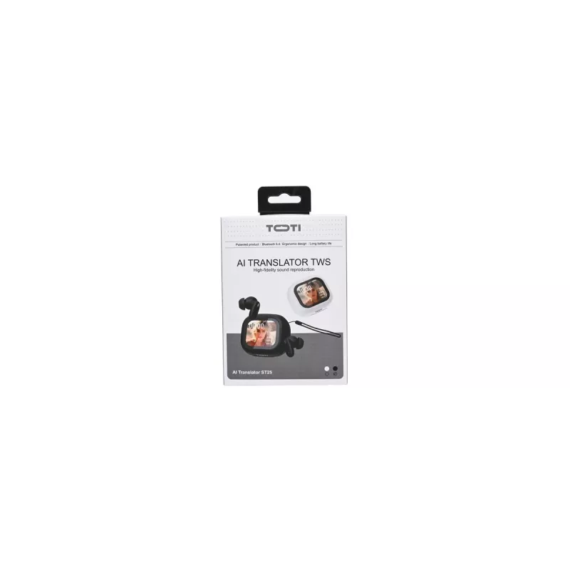 Toti TWS AI Translator ST25, Μαύρο