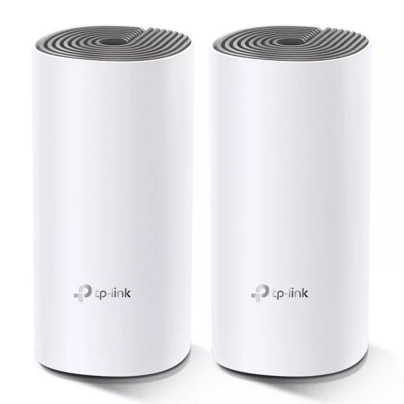 TP-Link Deco E4 AC1200 Whole Home Mesh Wi-Fi System (2 τεμ.)