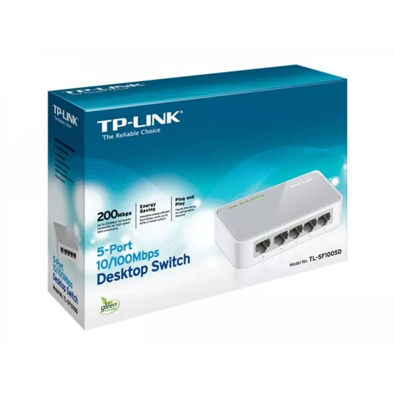 TP-LINK TL-SF1005D Switch Fast Ethernet Desktop 5 θυρών