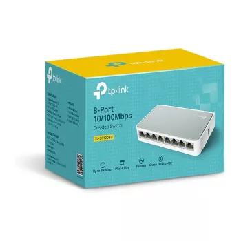 TP-Link TL-SF1008D V12.4 8-Port 10/100Mbps Fast Ethernet επιτραπέζιος switch