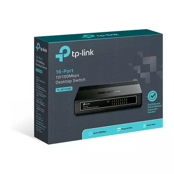 TP-Link TL-SF1016D switch desktop 16 θυρών 10/100 Fast Ethernet