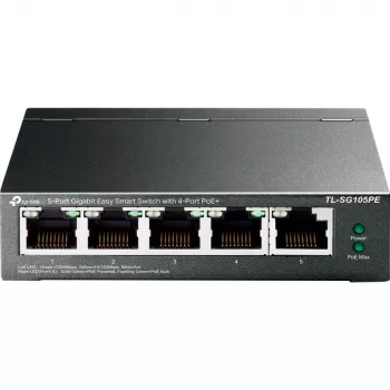 TP-Link TL-SG105PE Easy Smart Gigabit Switch με 4-Port PoE+
