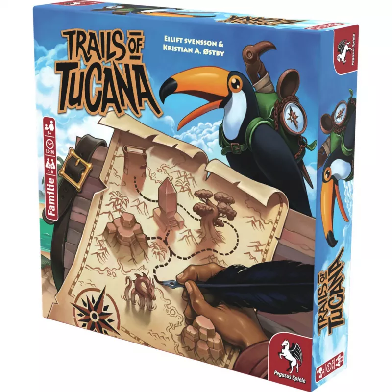 Trails of Tucana - Flip & Write Επιτραπέζιο παιχνίδι