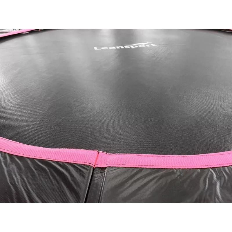 Τραμπολίνο LEAN Sport Max 14ft Black-Pink