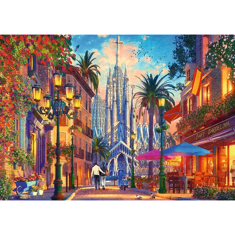 TREFL PUZZLE Παζλ - 1000 - Βαρκελώνη, Ισπανία 10793