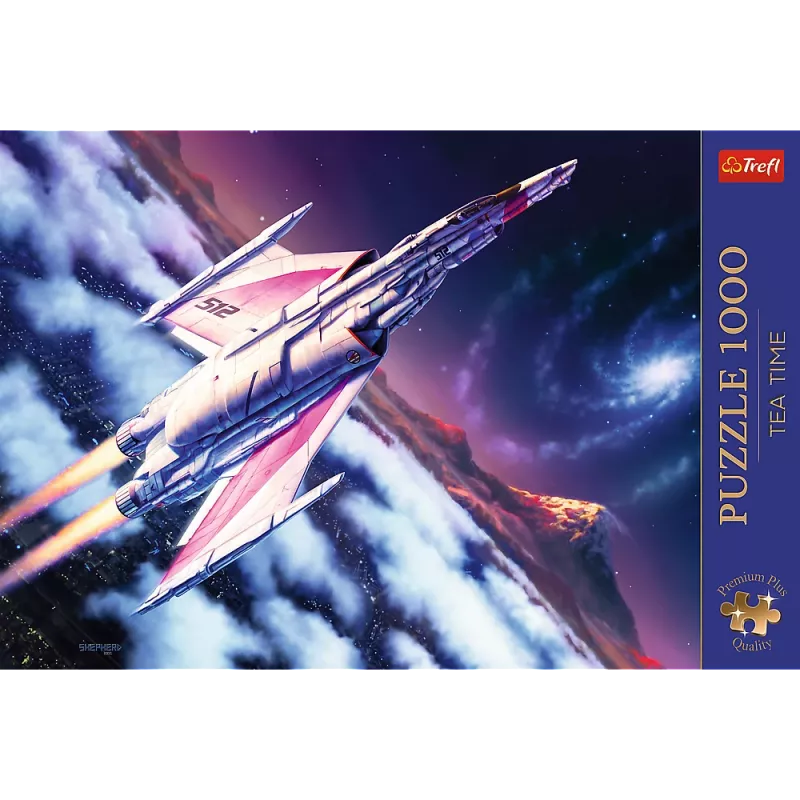 TREFL PUZZLE Παζλ - 1000 Premium Plus - Tea Time: Space Flight Trefl 12075