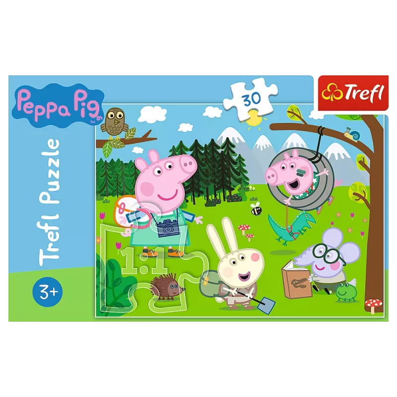 TREFL PUZZLE Παζλ - 30 - Wald-Expedition - Peppa Wutz Trefl 18245