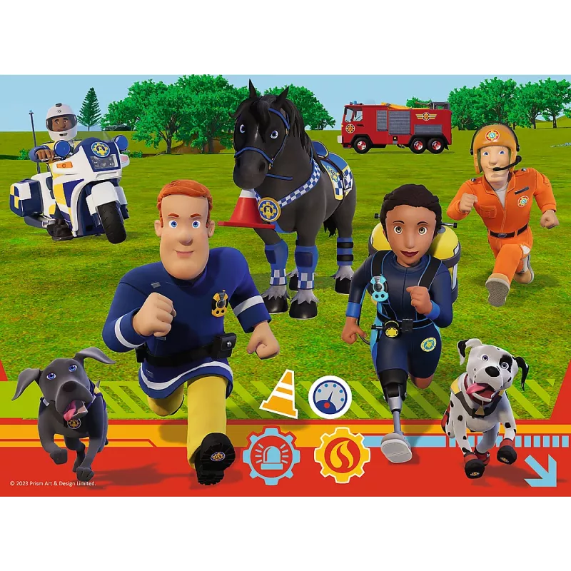 TREFL PUZZLE Παζλ - 30 - Ready to help Fireman Sam Trefl 18297