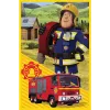 TREFL PUZZLE Παζλ - 3x50 - Fireman Sam Feuerwache Besatzung