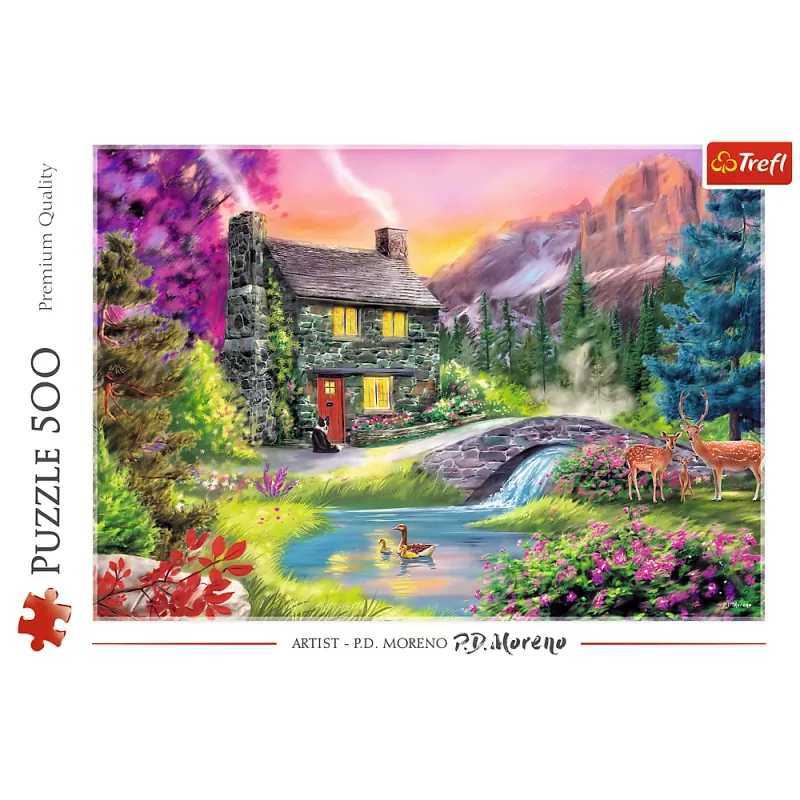TREFL PUZZLE Παζλ – 500 τεμ. – Bergidylle Trefl 37325