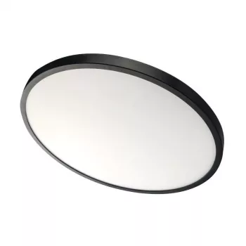 Trent φωτιστικό οροφής LED 48W, 4320lm, 4000K ψυχρό λευκό, μαύρο