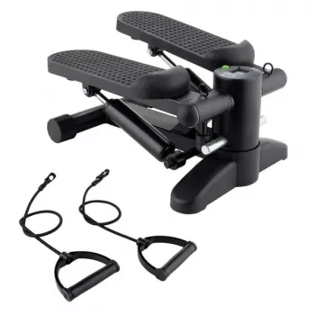 Tunturi Mini Stepper με οθόνη, μαύρο