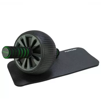 Tunturi Pro Exercise Wheel Deluxe Ρόδα κοιλιακών με χαλάκι προστασίας γονάτων