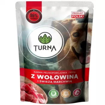 TURNA με βοδινό υγρή τροφή για σκύλους 500g