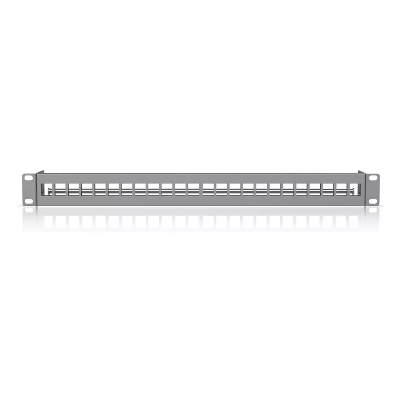 Ubiquiti κενό patch panel Keystone 24 θυρών για συσκευές UniFi rack-mount 1U