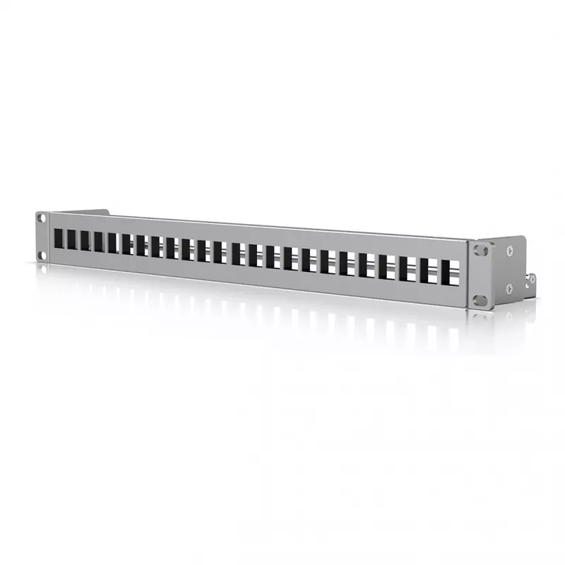Ubiquiti κενό patch panel Keystone 24 θυρών για συσκευές UniFi rack-mount 1U