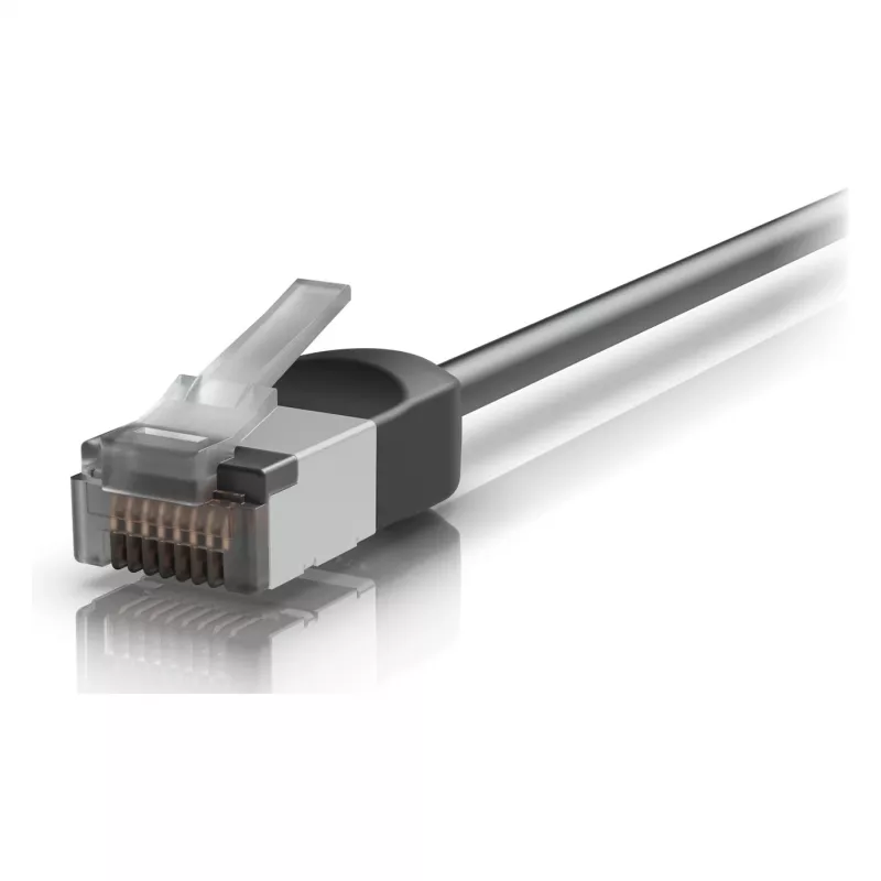 Ubiquiti UniFi Outdoor Cat6A Καλώδιο Patch 12m Μαύρο UACC-Cable-Patch-Outdoor-C6A-12M-BK