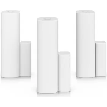 Ubiquiti UniFi SuperLink Entry Sensor (3-Pack) USL-Entry-3 – Ασύρματος αισθητήρας μαγνητικής επαφής BLE για UniFi Protect, μπαταρία CR2032, εσωτερικού χώρου, λευκό