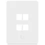 Ubiquiti Universal Keystone Wall Plate 4-Port Vertical – καθαρό, προσαρμόσιμο φινίρισμα (UACC-WP-KEYSTONE-V-4P)