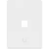 Ubiquiti Universal Keystone Wall Plate – καθαρό, προσαρμόσιμο φινίρισμα, 1 θύρα (λευκό)