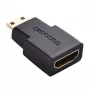 UGREEN 20101-20101 προσαρμογέας Mini-HDMI σε HDMI - μαύρο