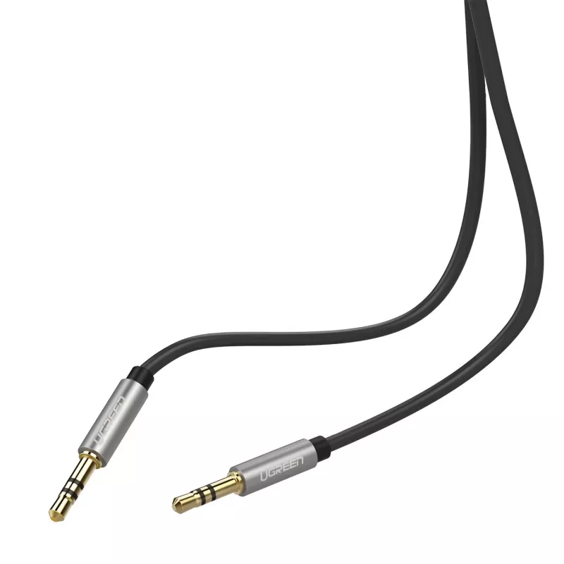 UGREEN AV119 καλώδιο Aux 3,5 mm, 0,5 m, ασημί