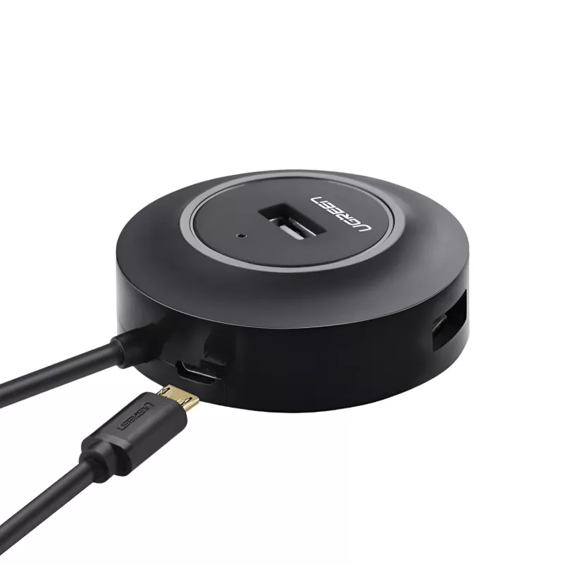 UGREEN 4-in-1 USB 2.0 Hub (20777) - μαύρο