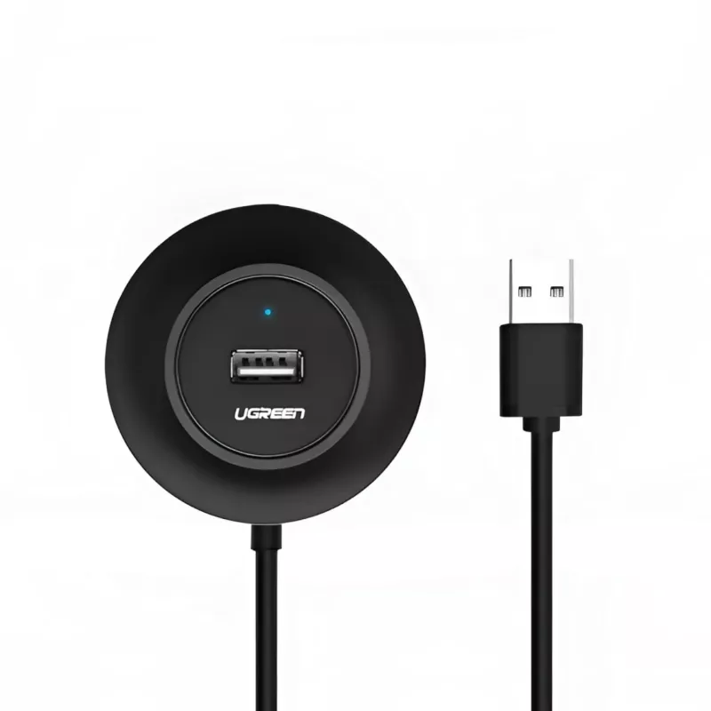 UGREEN 4-in-1 USB 2.0 Hub (20777) - μαύρο