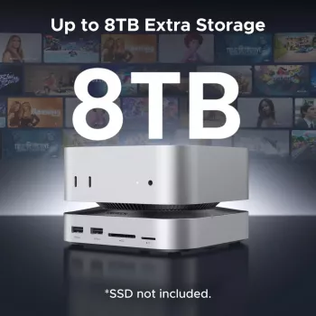 UGREEN 65487 USB-C 11-in-1 Docking Station για Mac Mini M4/M4 Pro με υποδοχή M.2-SSD, Space Grey