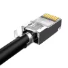 UGREEN Cat 7 θωρακισμένο βύσμα RJ45 Modular συσκευασία 10 τεμ.