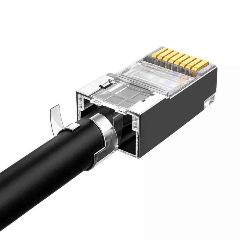 UGREEN Cat 7 θωρακισμένο βύσμα RJ45 Modular συσκευασία 10 τεμ.