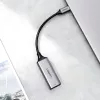 UGREEN CM199-50737 Προσαρμογέας Type-C σε Gigabit Ethernet - ασημί