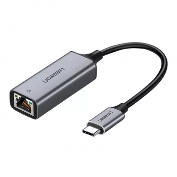 UGREEN CM199-50737 Προσαρμογέας Type-C σε Gigabit Ethernet - ασημί