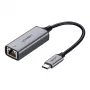 UGREEN CM199-50737 Προσαρμογέας Type-C σε Gigabit Ethernet - ασημί