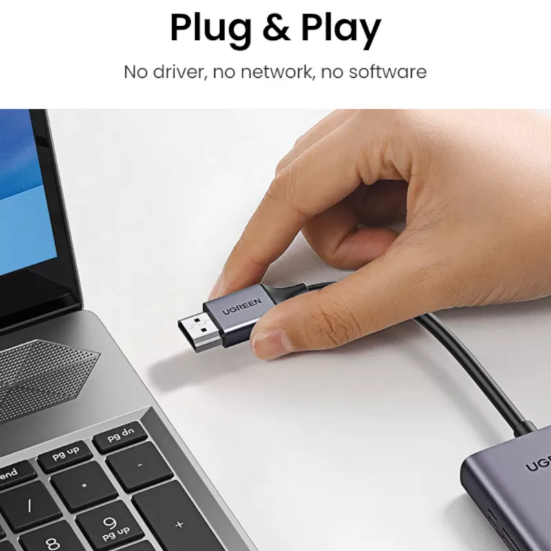 UGREEN CM506 Επεκτατής HDMI – 4K@30Hz, 50 m, IR Passthrough