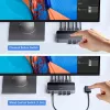 UGREEN CM664 KVM Switch HDMI 2x1 4K@60Hz μαύρο
