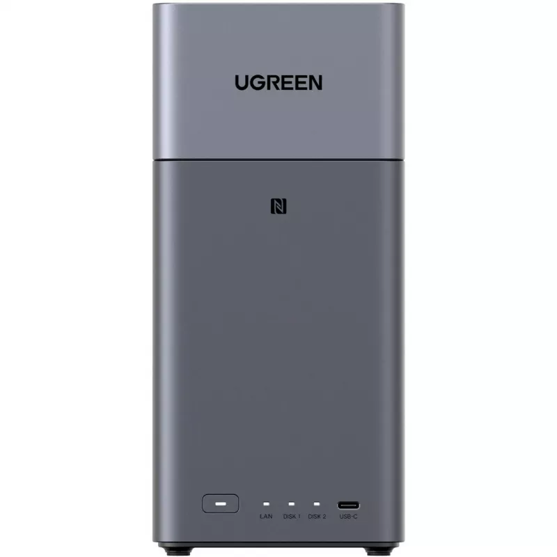 UGREEN DH2300 + 2x 6 TB Seagate IronWolf HDD Πακέτο (μαύρο)