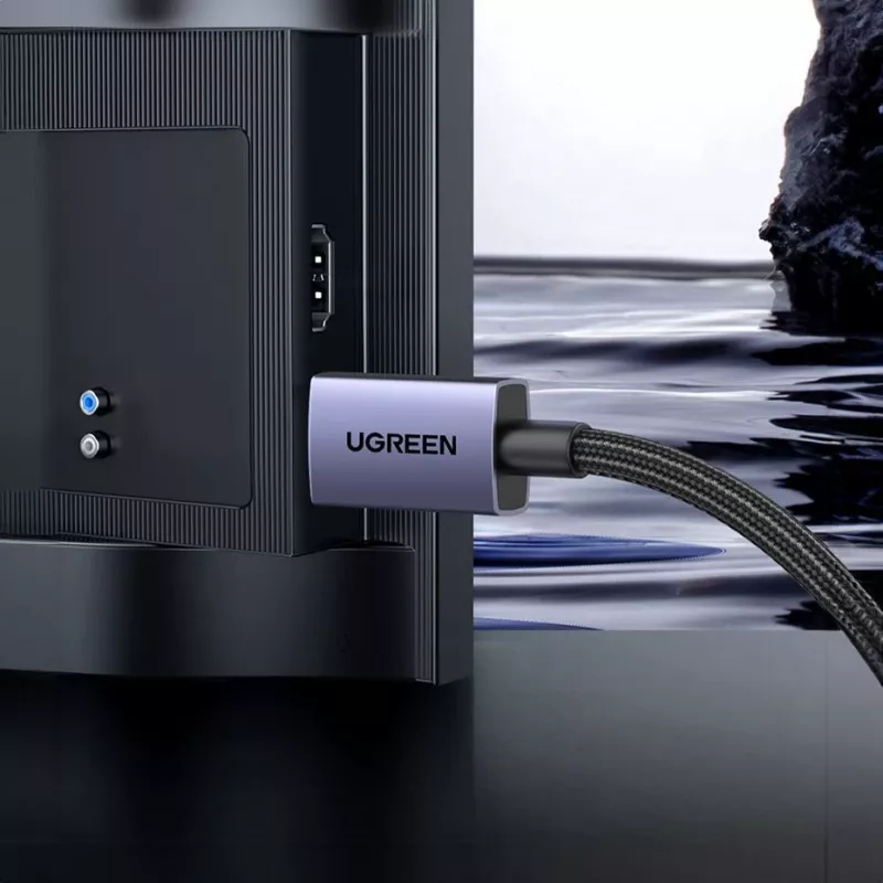 UGREEN DP118 DisplayPort 2.1 καλώδιο 2m - γκρι