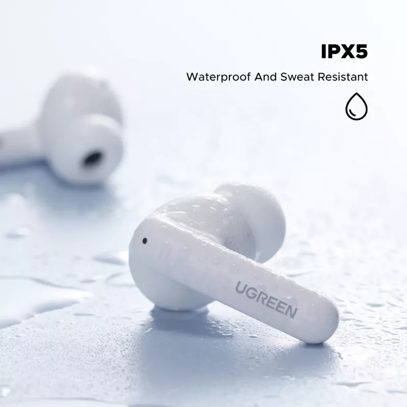 UGREEN EchoBuds Magic Ασύρματα Ακουστικά In-Ear, λευκά
