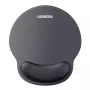 UGREEN Εργονομικό mousepad LP668 – Υποστήριξη καρπού με gel, λεία επιφάνεια υφάσματος, αντιολισθητική βάση από καουτσούκ, μαύρο