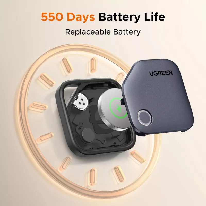 UGREEN FineTrack Bluetooth tracker CM829 για Samsung SmartThings, μαύρο