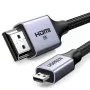 UGREEN HD164 Καλώδιο Micro HDMI σε HDMI 2.1 8K 1m Γκρι
