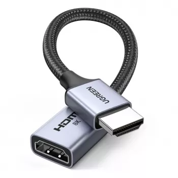 UGREEN HD165 Καλώδιο Επέκτασης HDMI 2.1 0,15 m - Γκρι