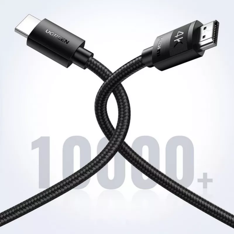 UGREEN Καλώδιο HDMI 2.0 4K 2m Μαύρο (HD119 40101)