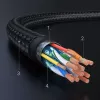 UGREEN Καλώδιο HDMI 2.0 4K 2m Μαύρο (HD119 40101)