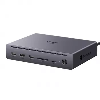 UGREEN Maxidok 10-in-1 Thunderbolt 5 σταθμός σύνδεσης με 8K Triple Display και 140W Power Delivery