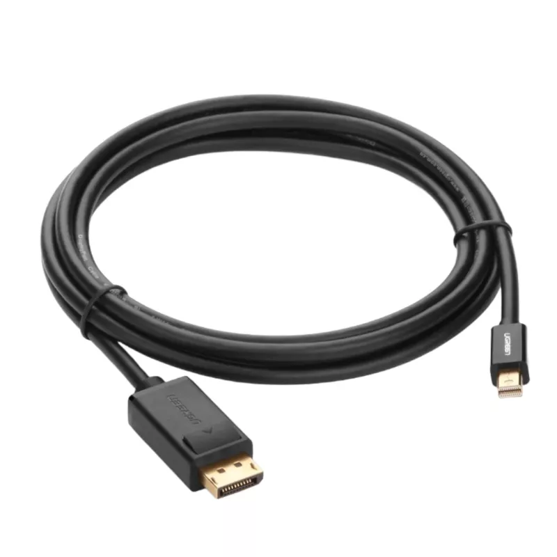 UGREEN Καλώδιο Mini DisplayPort σε DisplayPort 1,5 m Μαύρο