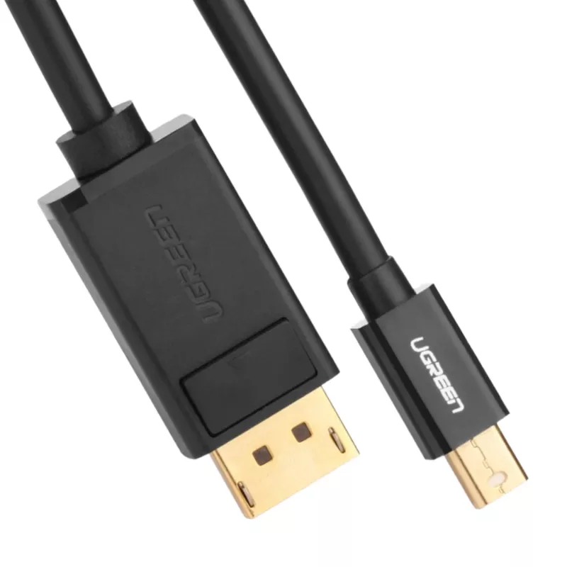 UGREEN Καλώδιο Mini DisplayPort σε DisplayPort 1,5 m Μαύρο