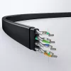 UGREEN NW102 Cat6 Επίπεδο Καλώδιο Ethernet Δικτύου 8m - Μαύρο