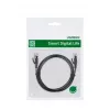 UGREEN NW102 Cat6 Επίπεδο Καλώδιο Ethernet Δικτύου 8m - Μαύρο